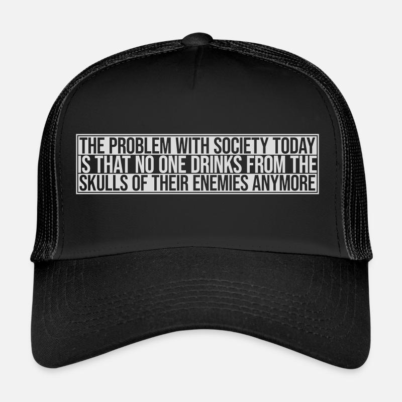 boissons de crânes ennemis Casquette trucker 
