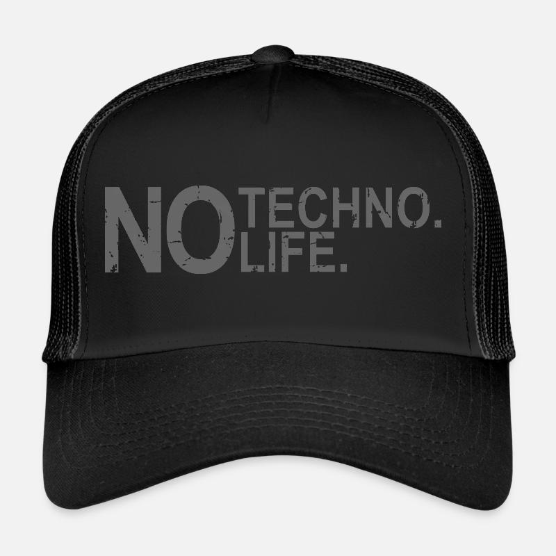 No Techno No Life Trucker Cap