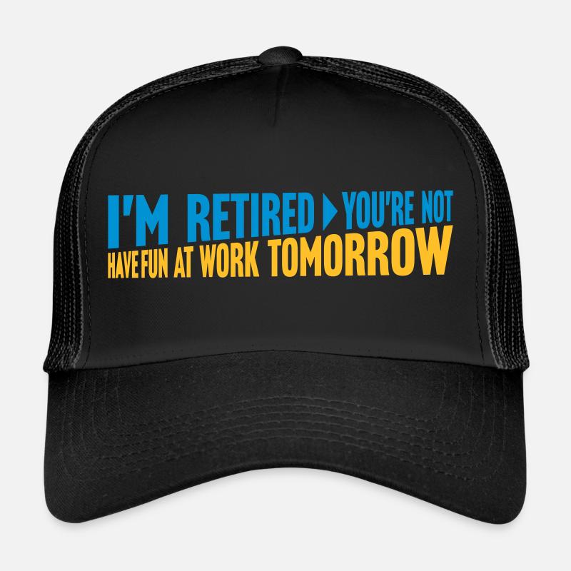 Amusez-vous au travail Casquette trucker 