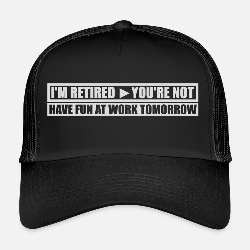 Amusez-vous au travail Casquette trucker 