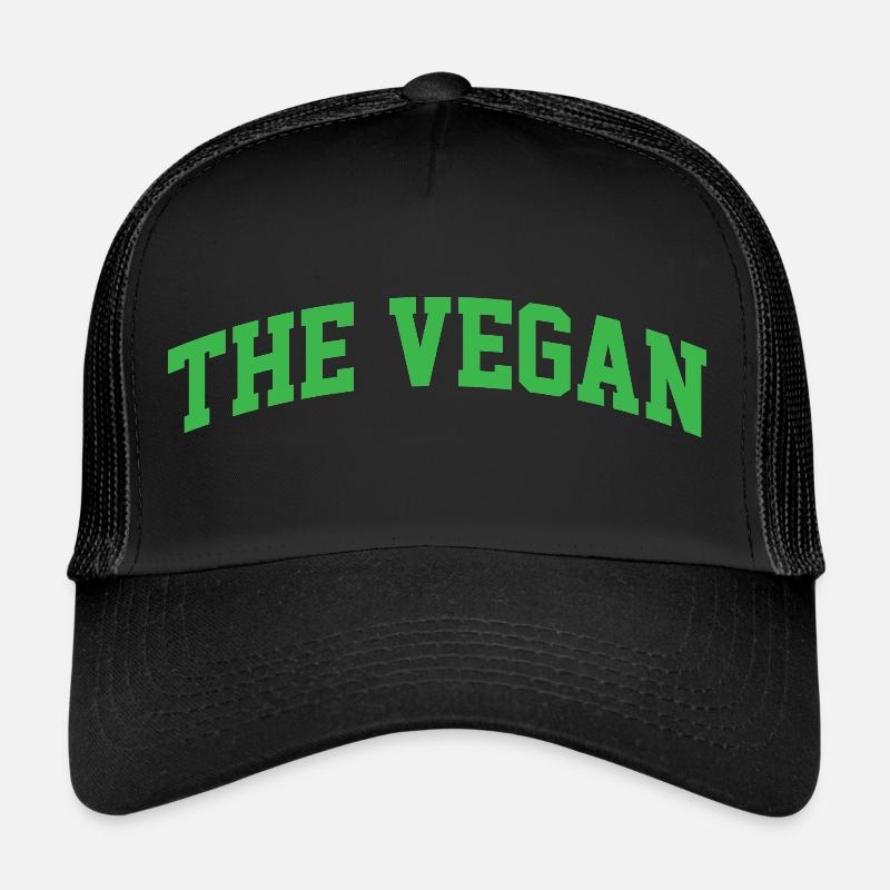 The Vegan - Trucker Cap - black/black