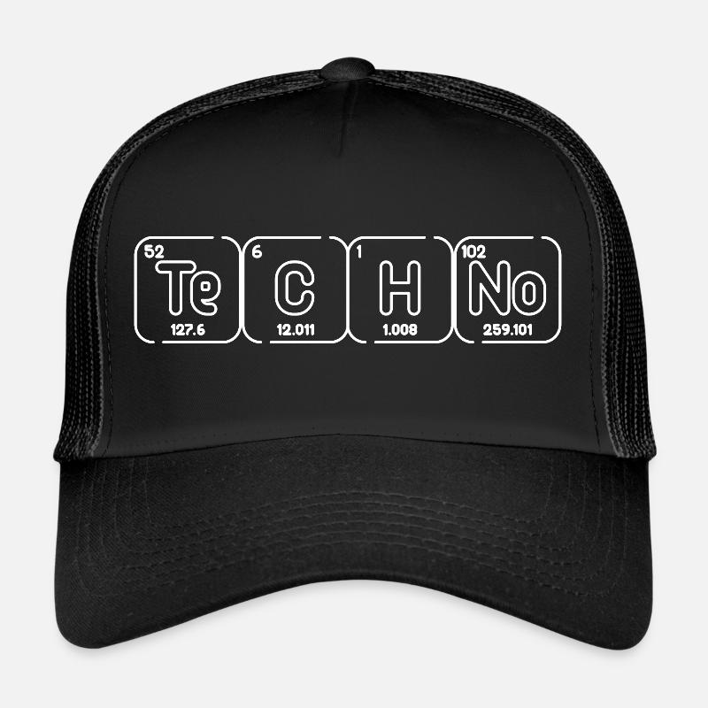 Soirée techno Casquette trucker 