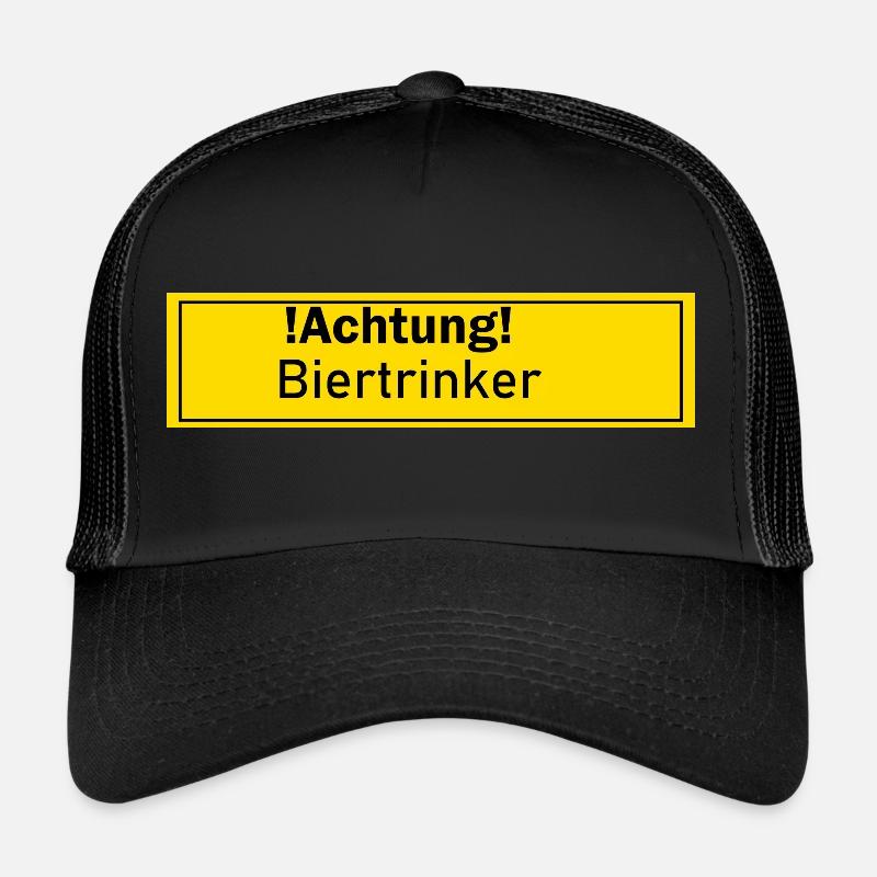 Biertrinker Pilsbier Alkohol Geschenk Geschenkidee Trucker Cap