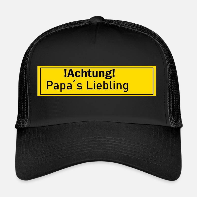 Papas Liebling Lieblinge Geschenk Geschenkidee Dad Trucker Cap