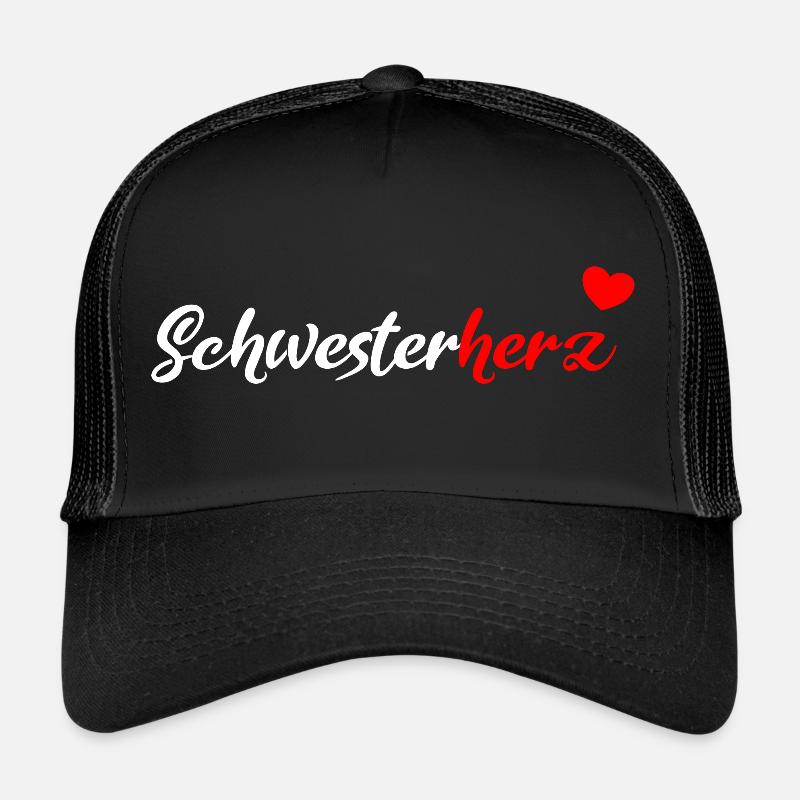 Schwesterherz White Trucker Cap