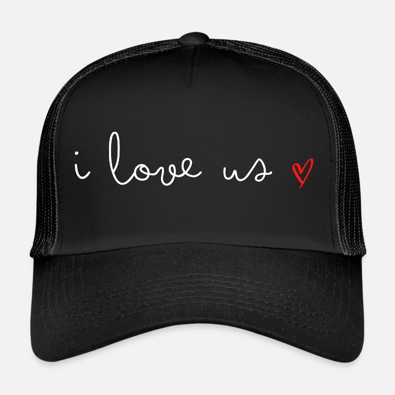 Ich liebe uns Trucker Cap