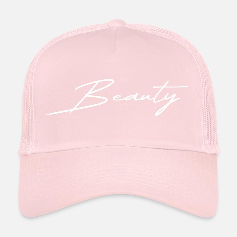 Beauté blanche Casquette trucker 