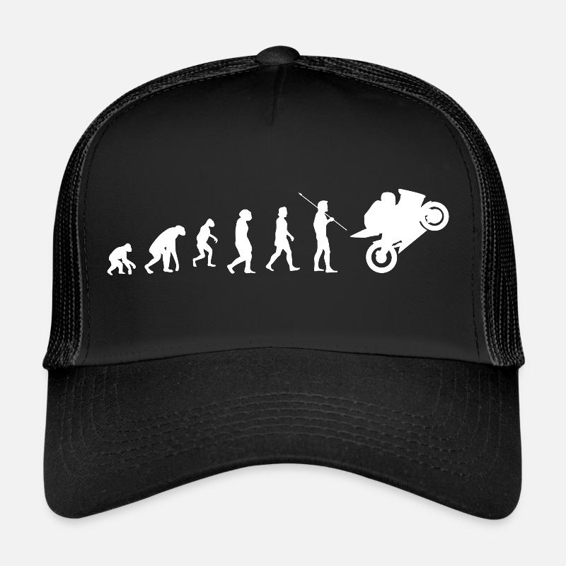 Évolution de la moto Casquette trucker 
