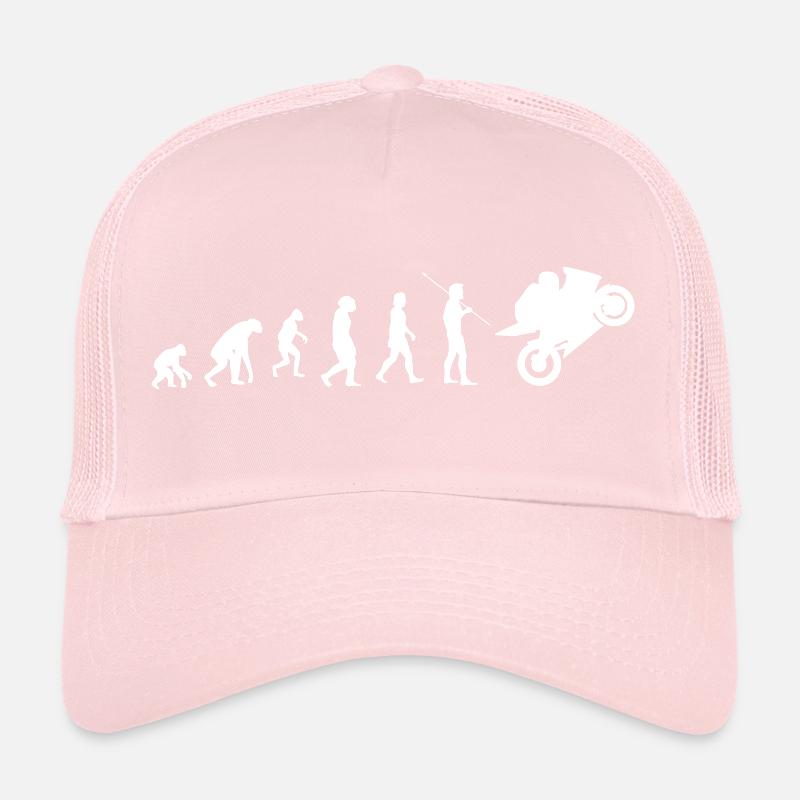 Évolution de la moto Casquette trucker 