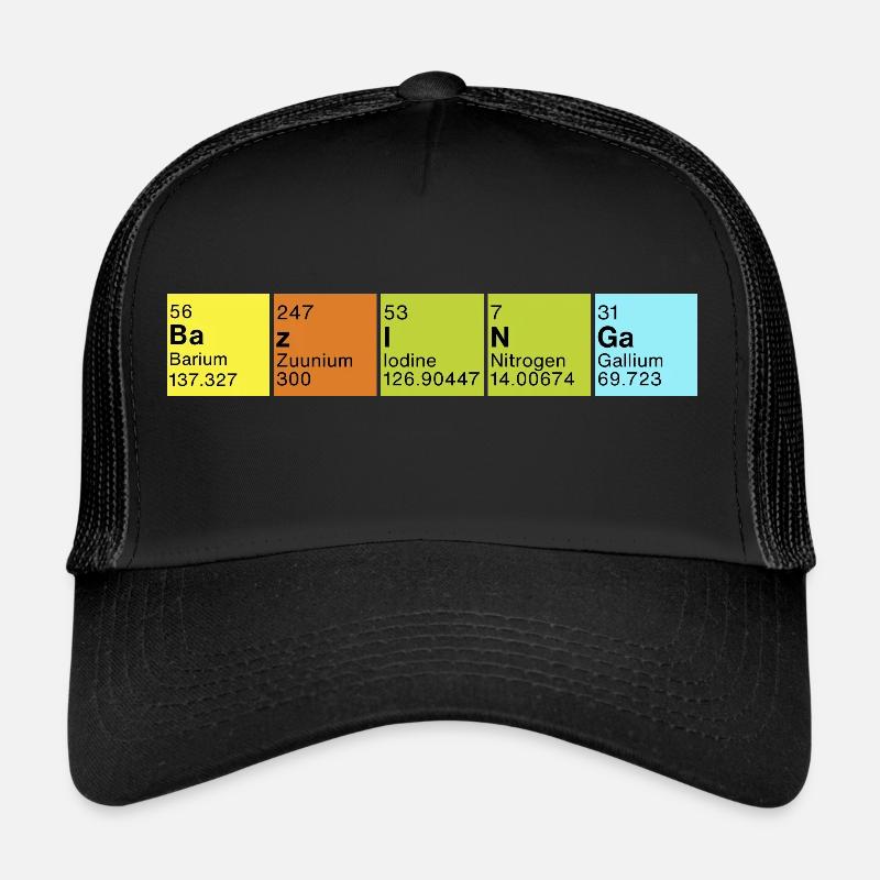 Periodic Table of Elements Trucker Cap