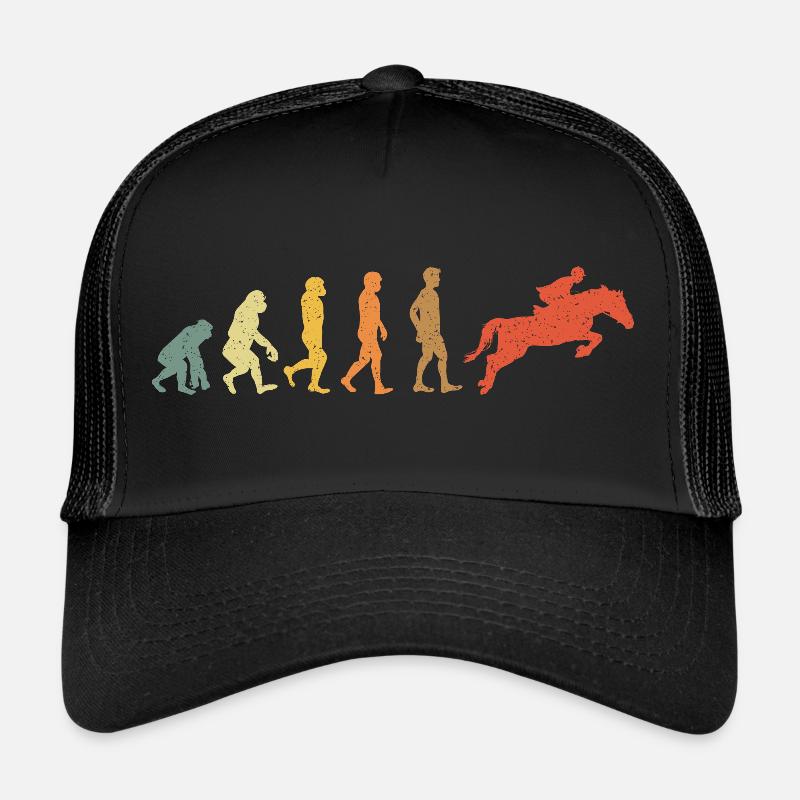 Equitation Evolution Vintge Retro Casquette trucker 