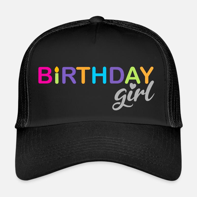 Fille d’anniversaire Casquette trucker 