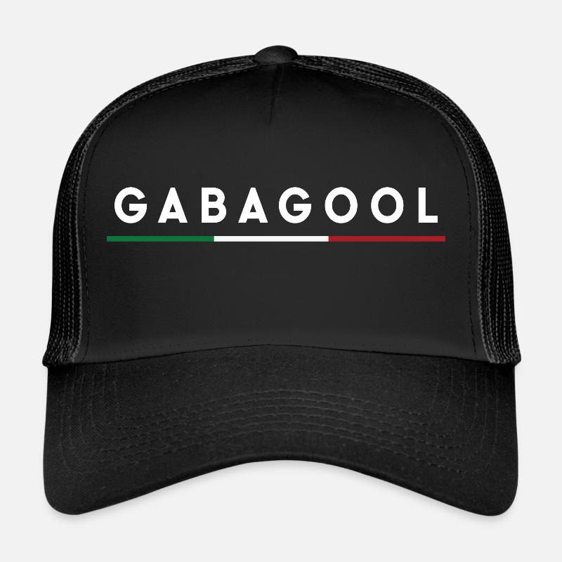 Gabagool - Trucker Cap - black/black