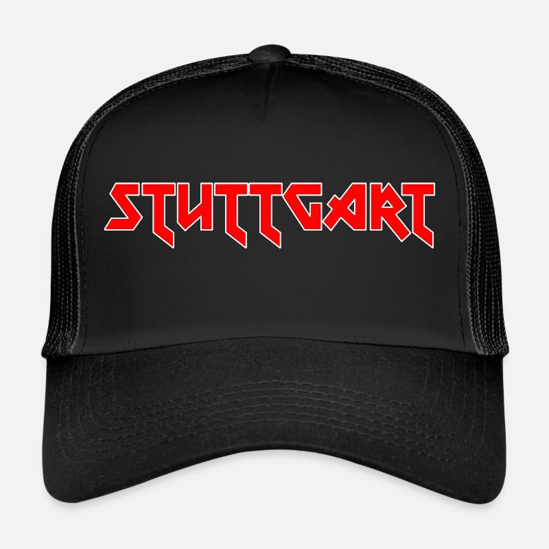 Modisches Heimat STUTTGART Metal-Design Trucker Cap