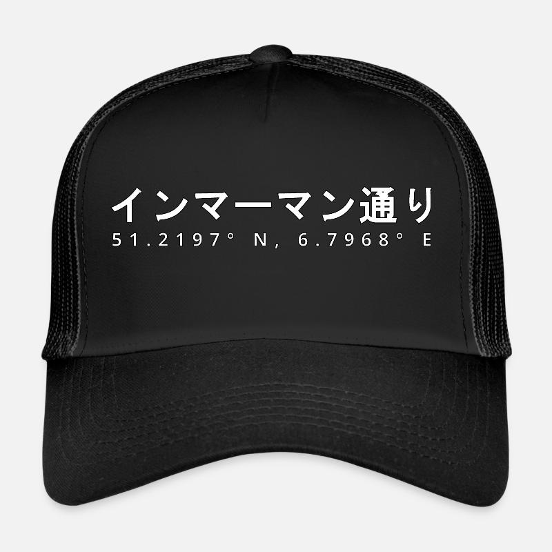 Immermann 51.2197° N, 6.7968° E - Trucker Cap - Schwarz/Schwarz