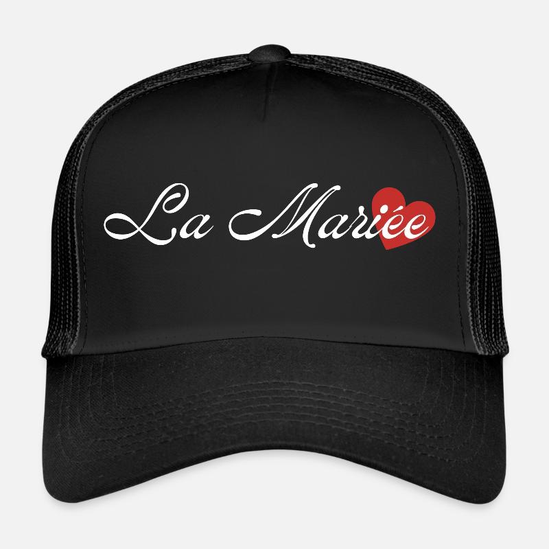 La mariée Casquette trucker 