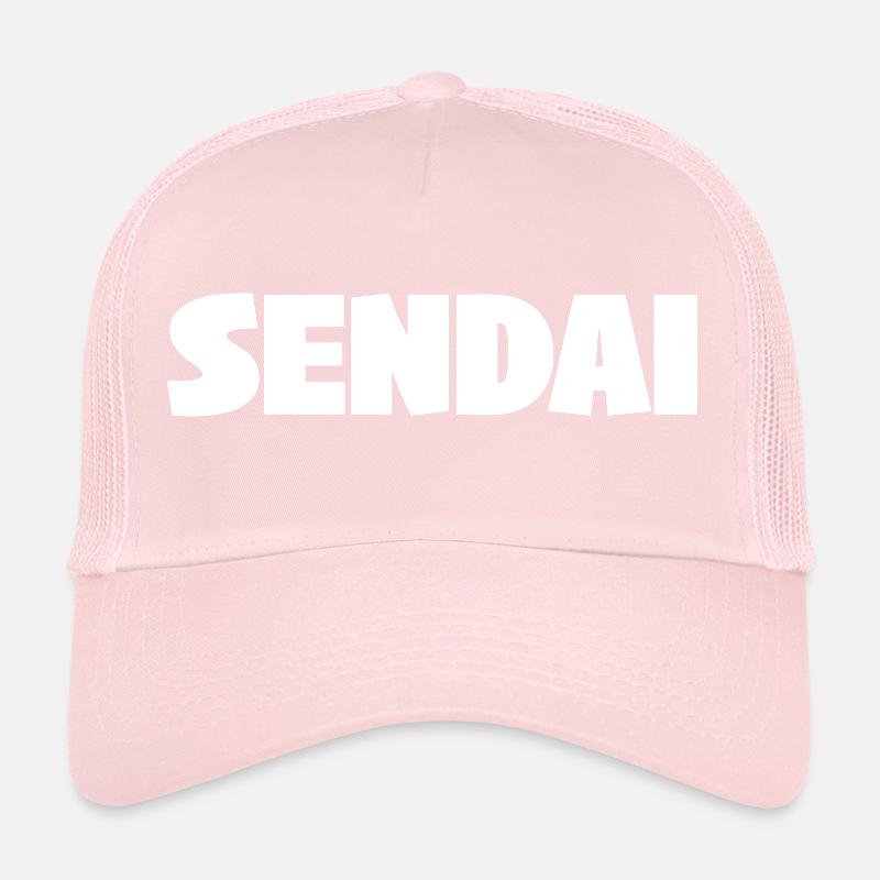 SENDAI WHITE Trucker Cap