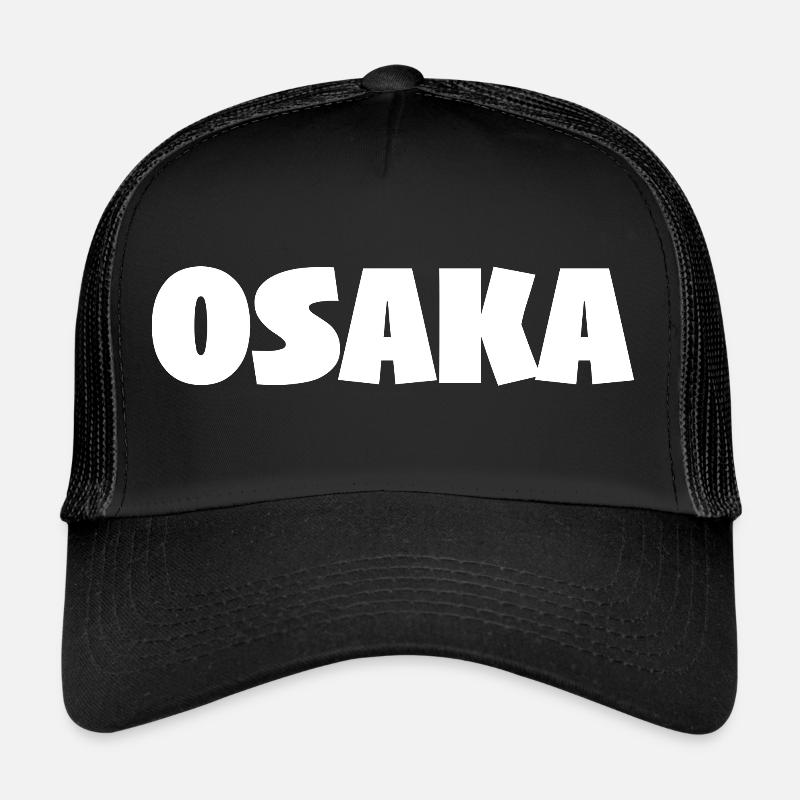 OSAKA WHITE Trucker Cap