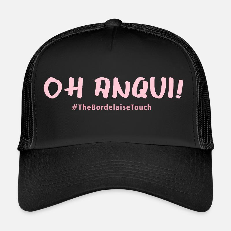 Oh anqui !! - Casquette trucker  - noir/noir