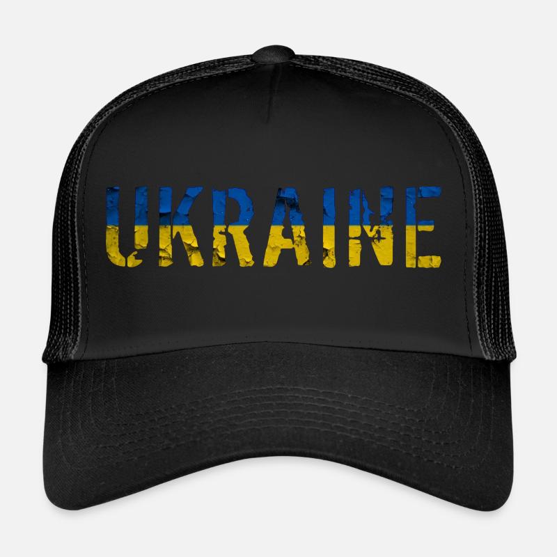 Ukraine Trucker Cap