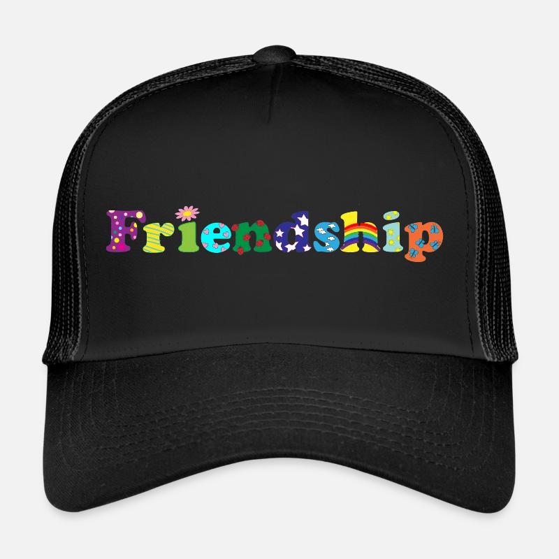 L’amitié est éternelle Casquette trucker 