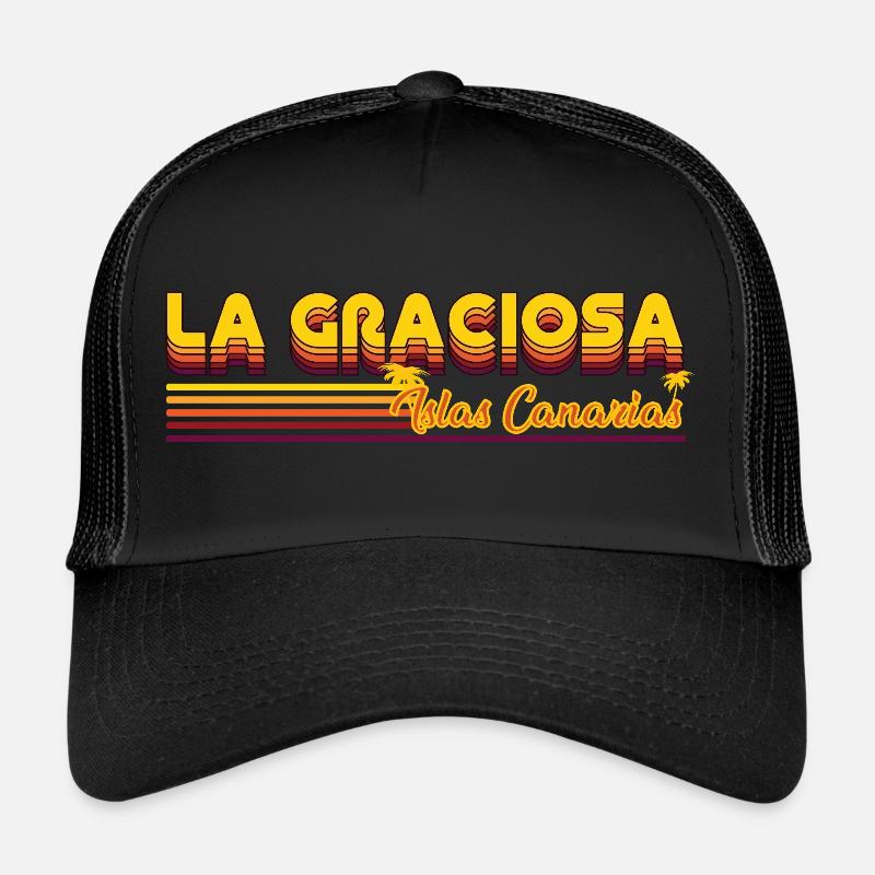 Design de vacances estival La Graciosa Casquette trucker 