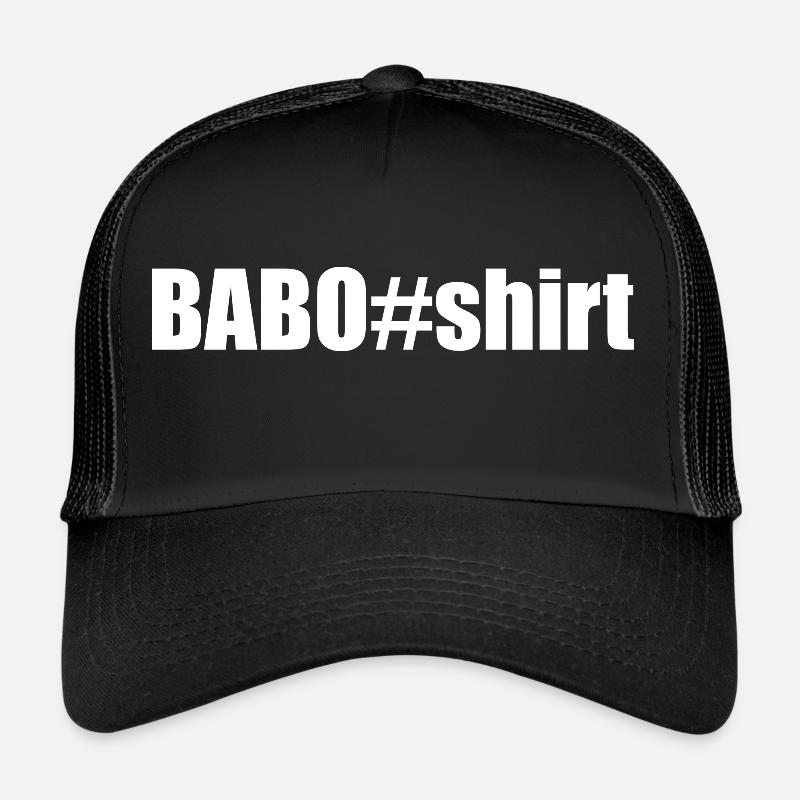 Baboshirt - Trucker Cap - Schwarz/Schwarz