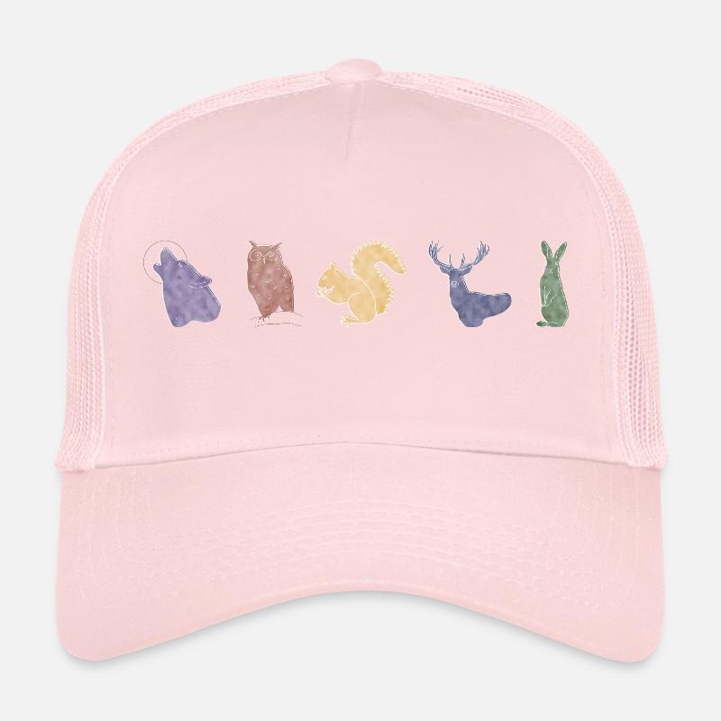 Boho Line Art Design, Serie „Woods“ Trucker Cap