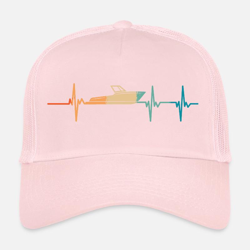 Herzschlagboot Trucker Cap