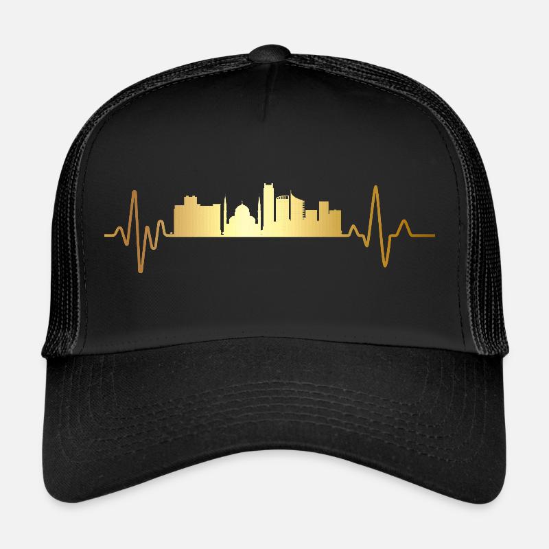 Battement de cœur beirut Liban Casquette trucker 