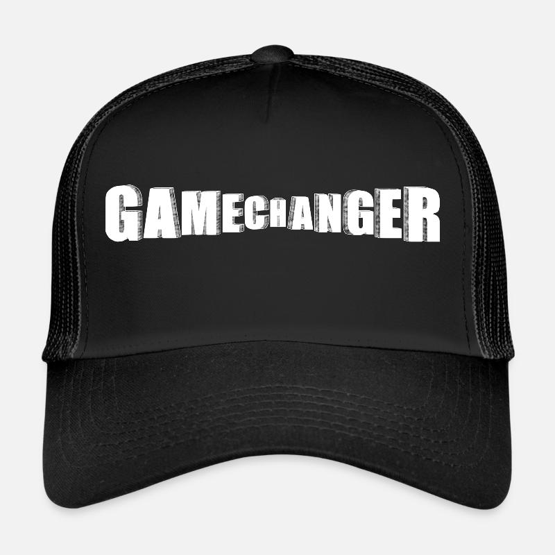 GAMECHANGER - Trucker Cap - black/black