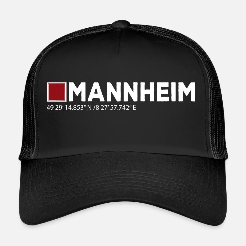 Mannheim Monnem Mannheimat Casquette trucker 