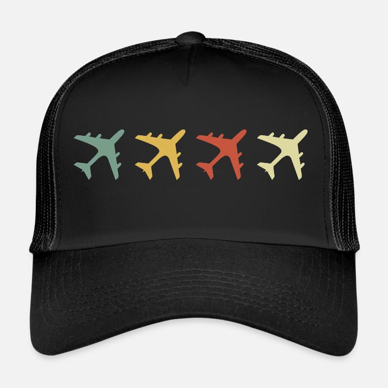Vintage-Retro-Flugzeug Trucker Cap