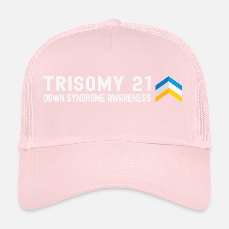 Mois de la sensibilisation au syndrome de Down - Trois chromosomes Casquette trucker 