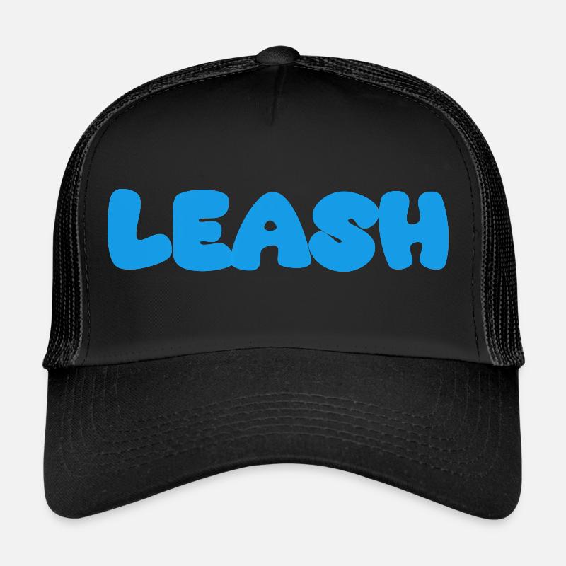 Leash Name Blau Trucker Cap