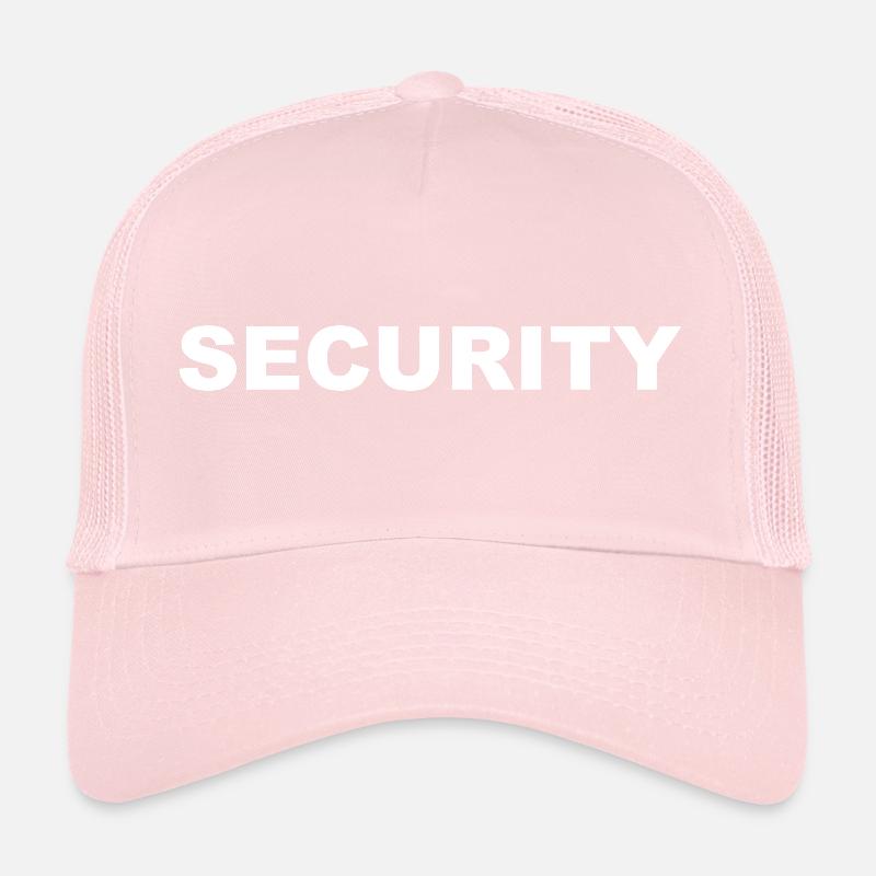 Sécurité - Service de sécurité - Videur Casquette trucker 
