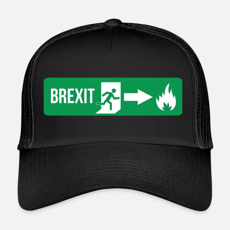Fire Brexit - Trucker Cap - black/black