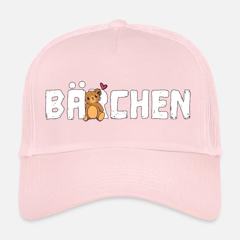 Bärchen Geschenk Liebe Herz Kosename Spitzname Trucker Cap