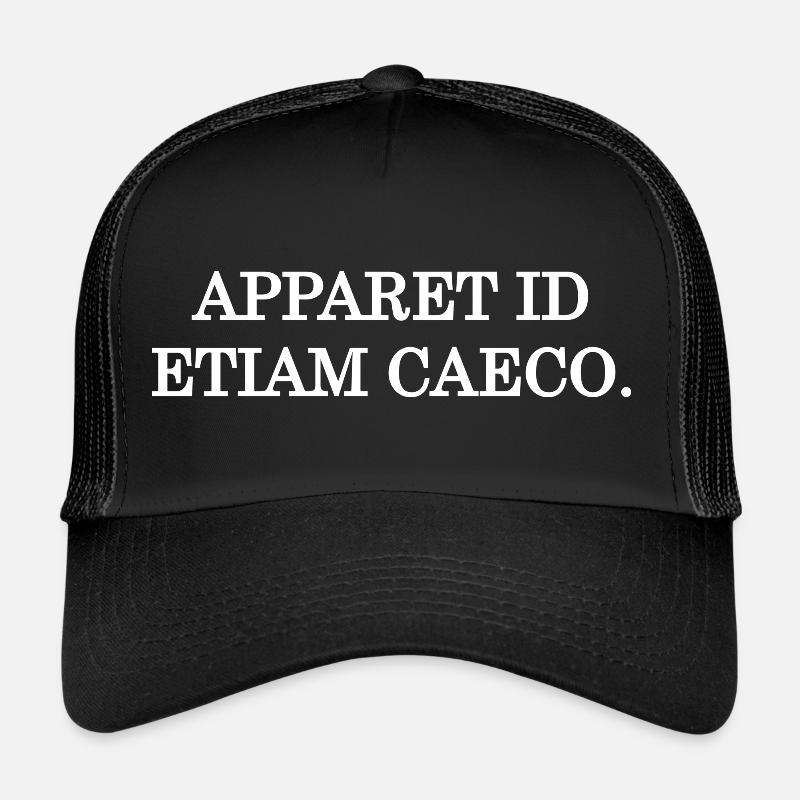 even a blind white person sees that Trucker Cap