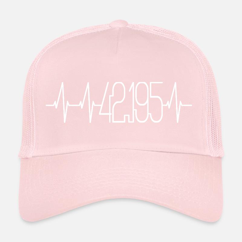 Marathon 42,195 Heartbeat Trucker Cap
