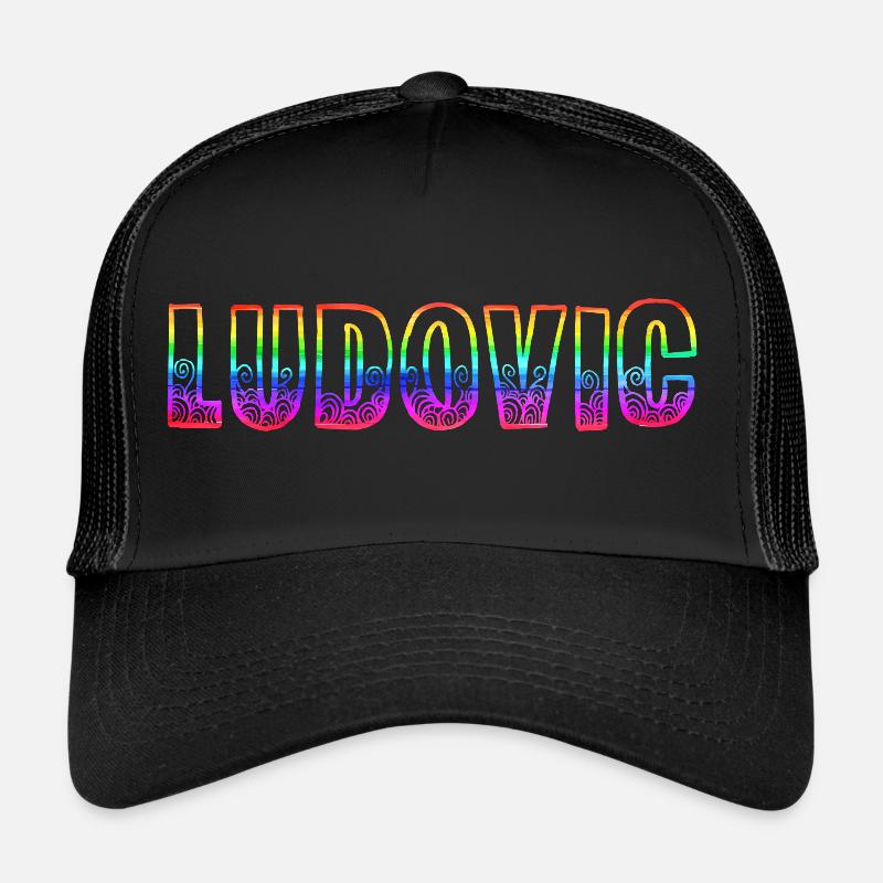 ludovic rs regenbogen Trucker Cap