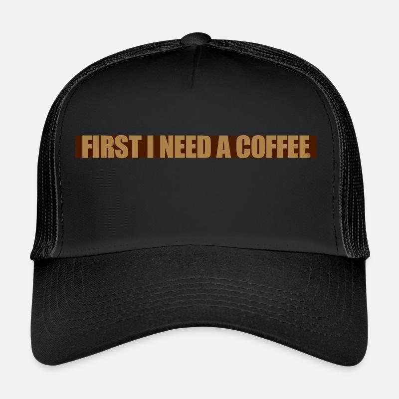 First I need Coffee Trucker Cap