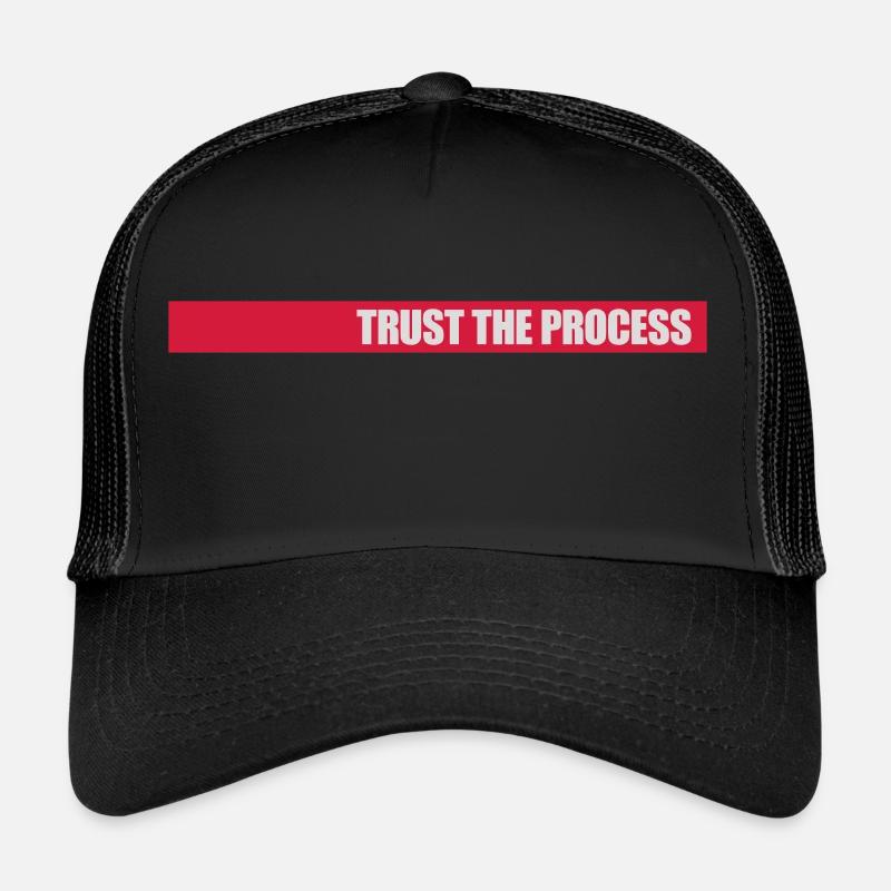 trust the process Quote Trucker Cap