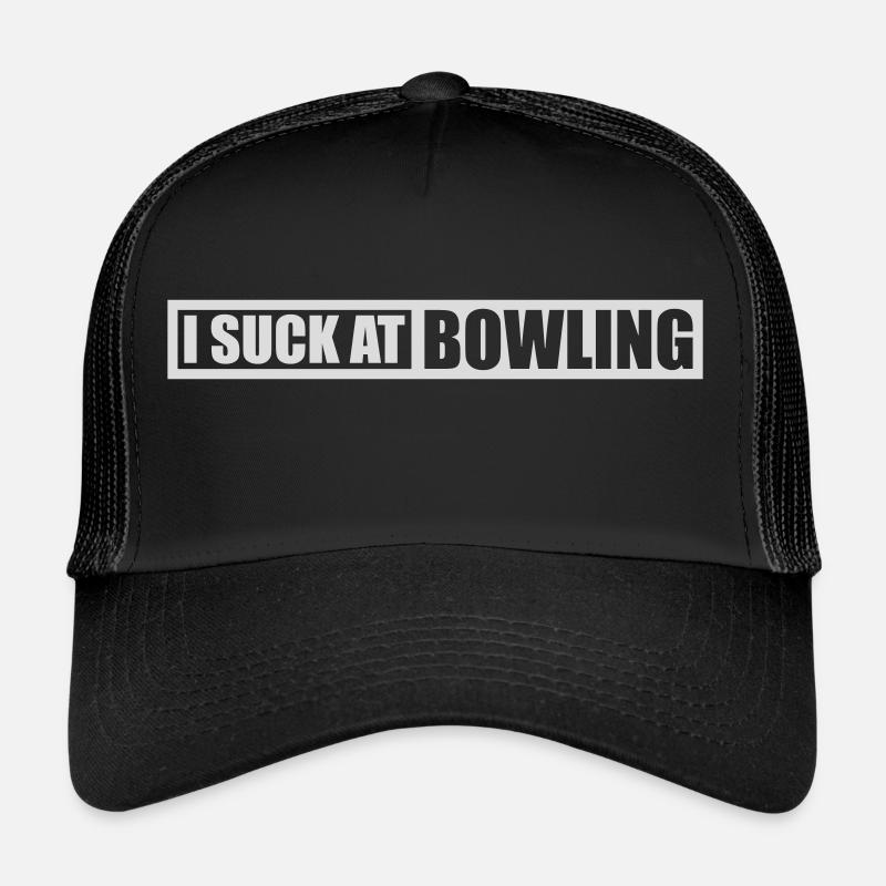 Je suis nul au bowling Casquette trucker 
