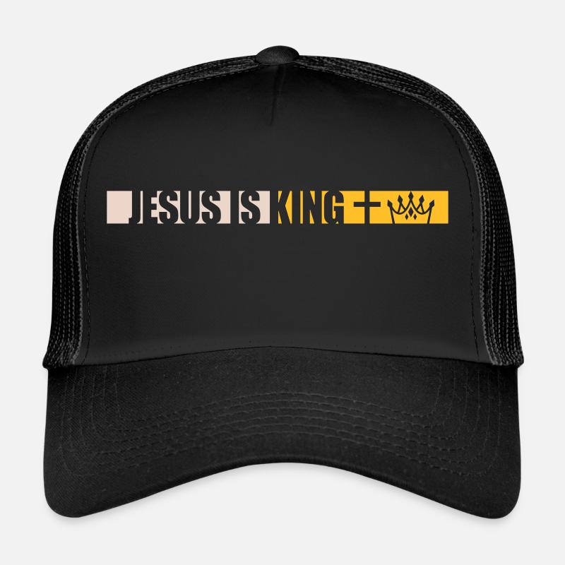 jesus is king Zitat Trucker Cap