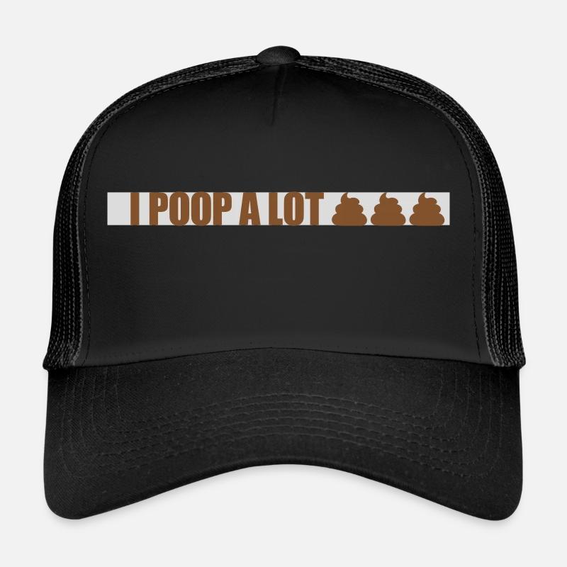 Je fais beaucoup caca Casquette trucker 