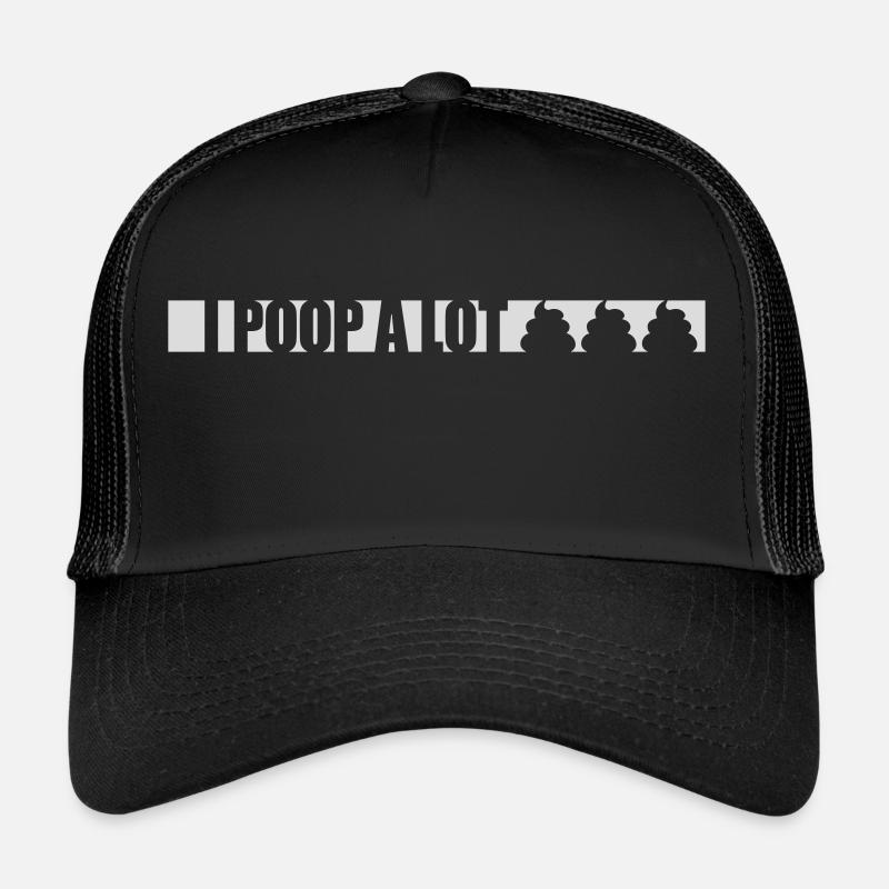 Je fais beaucoup caca Casquette trucker 