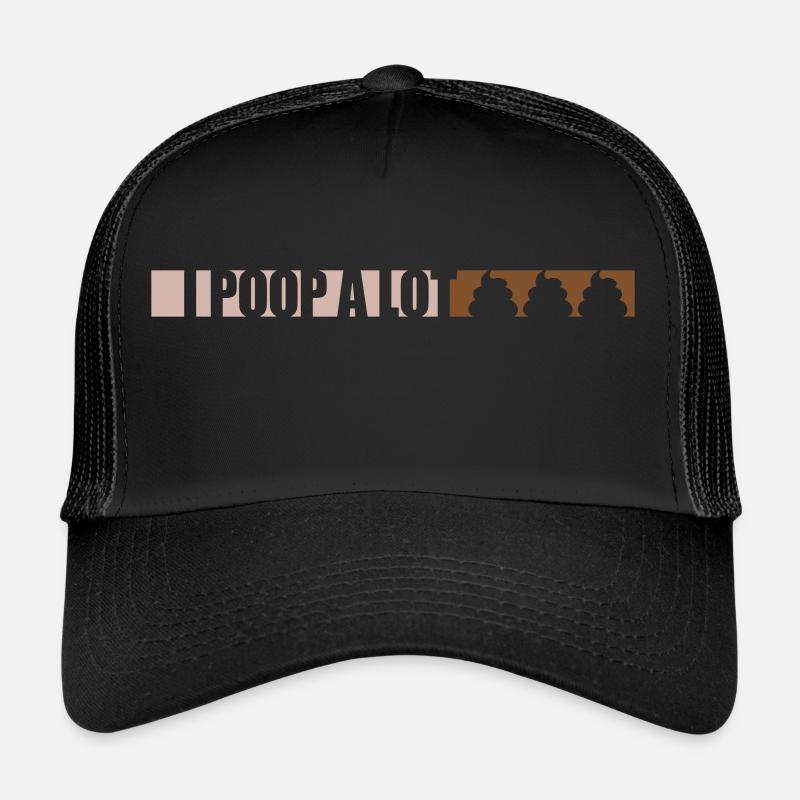 Je fais beaucoup caca Casquette trucker 