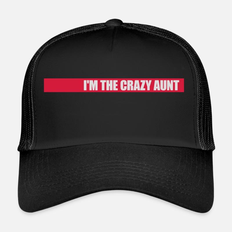 à The Crazy Aunt Casquette trucker 
