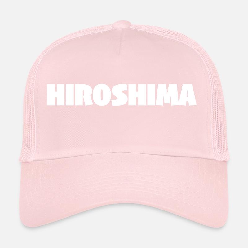 HIROSHIMA WHITE Trucker Cap